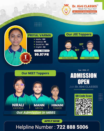 Dr. Kirti Classes Admission